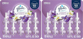 Glade PlugIns Refills Air Freshener, Scented and Essential Oils for Home and Bathroom, Lavender & Vanilla, 6.7 Fl Oz, 10 Count (Pack of 2)