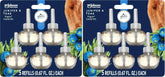 Glade PlugIns Refills Air Freshener, Scented and Essential Oils for Home and Bathroom, Juniper & Teak, Fresh Collection 3.35 Fl Oz,5 Count (Pack of 2)