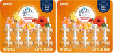 Glade PlugIns Refills Air Freshener, Scented and Essential Oils for Home and Bathroom, Hawaiian Breeze, 6.7 Fl Oz, 10 Count (Packaging May Vary) (Pack of 2)