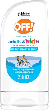 OFF! Insect Repellent Lotion for Adults & Kids, Fragrance-Free Picaridin Bug Repellent for Everyday DEET-Free Protection from Mosquitoes and Ticks, 3.8 oz | Off! Kids & Adult Anti-Insect Repellent Spray - 3.8 oz, DEET-Free, Bug & Mosquito Protection