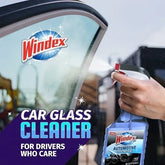 Windex Automotive Car Window and Glass Cleaner, Streak-Free Shine for Car Glass Exteriors, Tinted Windows, and Interior Electronics, 23 fl oz, (Pack of 2)