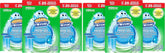 Scrubbing Bubbles Fresh Gel Toilet Bowl Cleaning Stamps Refills, Helps Keep Toilet Clean and Helps Prevent Limescale & Rings, Rainshower Scent, 12 Count (Pack of 6)