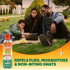 OFF! Outdoor Insect and Mosquito Repellent Fogger Backyard Pretreat Kills and Repels Insects up to 900 Square Feet 16 Ounce (Pack of 2)