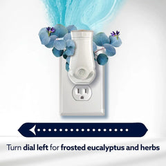 Glade PlugIns Refills with CustomScent Technology, Eucalyptus & Waterlily, 5 Refills