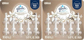 Glade PlugIns Refills Air Freshener, Sheer Vanilla Embrace, Scented and Essential Oils for Home and Bathroom, 0.67 Fl Oz,10 Count (Pack of 2)