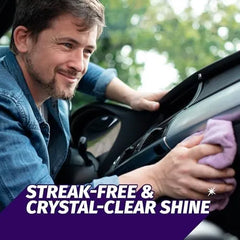 Windex Automotive Car Window and Glass Cleaner, Streak-Free Shine for Car Glass Exteriors, Tinted Windows, and Interior Electronics, 23 fl oz, (Pack of 2)