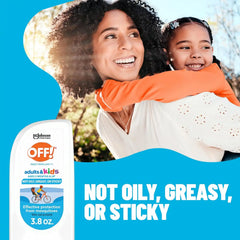 OFF! Insect Repellent Lotion for Adults & Kids, Fragrance-Free Picaridin Bug Repellent for Everyday DEET-Free Protection from Mosquitoes and Ticks, 3.8 oz | Off! Kids & Adult Anti-Insect Repellent Spray - 3.8 oz, DEET-Free, Bug & Mosquito Protection