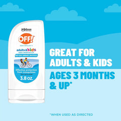 OFF! Insect Repellent Lotion for Adults & Kids, Fragrance-Free Picaridin Bug Repellent for Everyday DEET-Free Protection from Mosquitoes and Ticks, 3.8 oz | Off! Kids & Adult Anti-Insect Repellent Spray - 3.8 oz, DEET-Free, Bug & Mosquito Protection