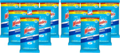 Windex Wipes Glass Cleaning, Pre-Moistened Glass and Surface Wipes to Clean Home Surfaces, Household Essentials, Original Scent, 38 Count (Pack of 12)