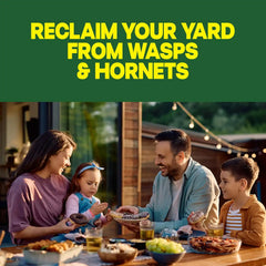 Raid Wasp & Hornet Killer Spray, Bug Killer Kills the Entire Nest, 14 Oz, 2 Count