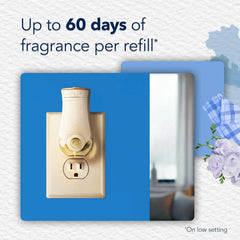 Glade PlugIns Refills Air Freshener, Scented and Essential Oils for Home and Bathroom, Clean Linen, 6.7 Fl Oz, 10 Count